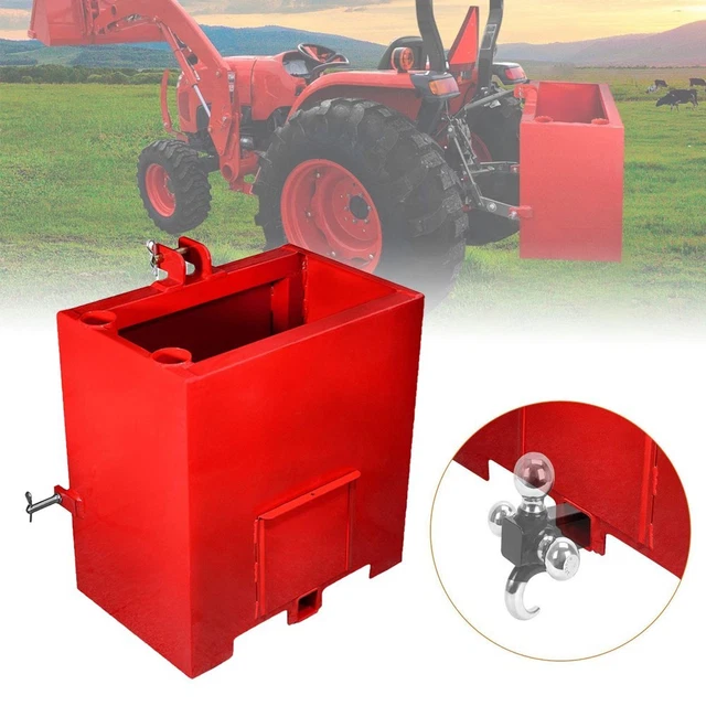 3 POINT BALLAST Box Mounted Counterweight Attachment 1 Category Tractor