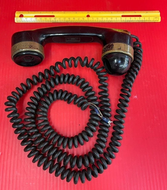 SOUND POWERED TELEPHONE Handset Mfg By Us Instrument Corporation 49.50
