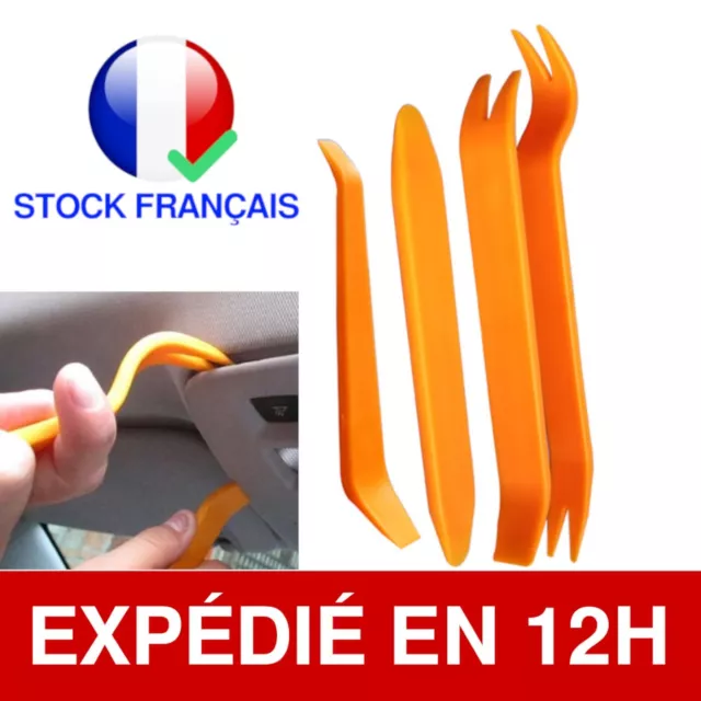 5pcs/set Outils Démontage Panneaux Clips Porte Automatique - Temu France