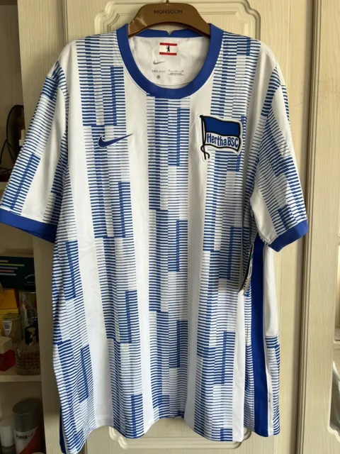 Hertha Berlin 2020/21 Home Shirt New With Tags