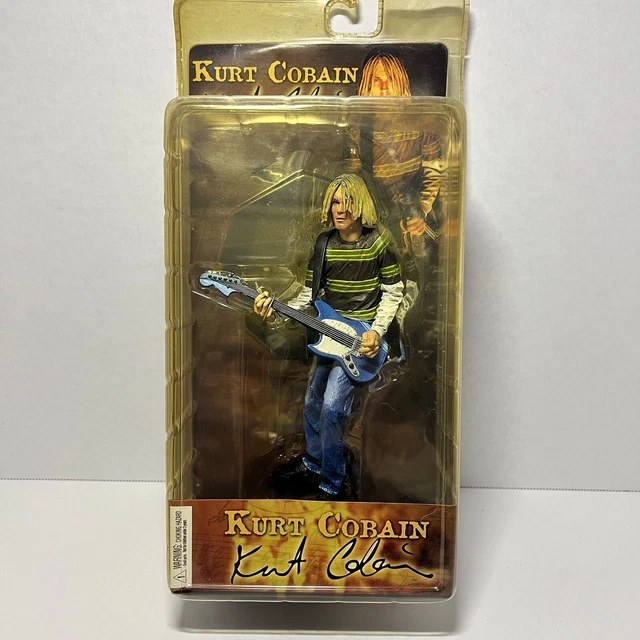 SEALED 2006 NECA Kurt Cobain : Smells like teen spirit 7 inch Action Figure