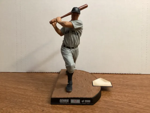 McFarlane LOU GEHRIG Cooperstown Series 8 #12/2000 NM+ Condition NO BOX