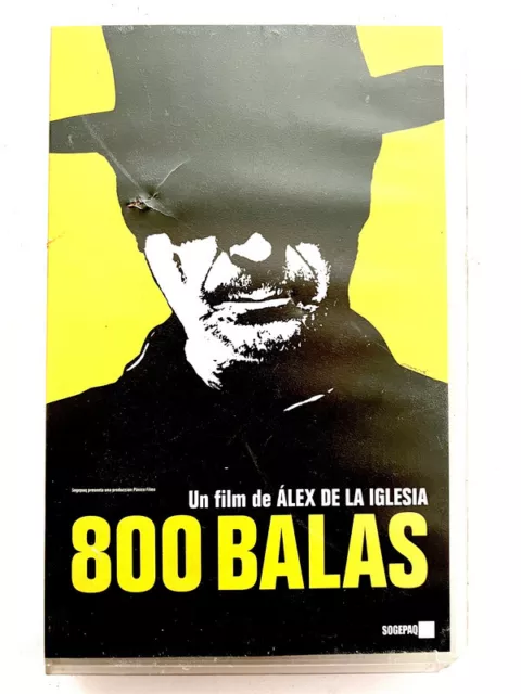 800 Balas Película Completa Abierta Perfecto Estado Vhs
