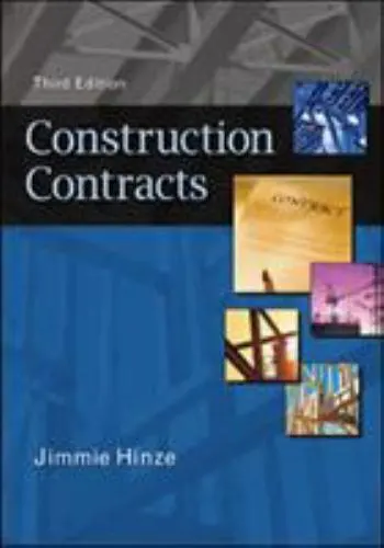 Construction Contracts by Hinze, Jimmie
