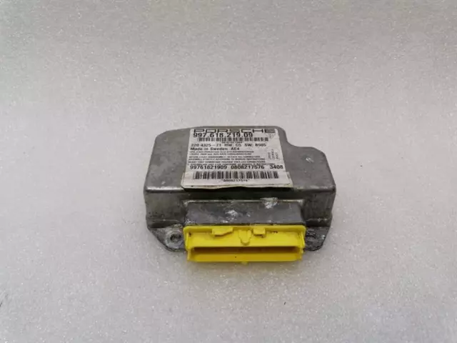 PORSCHE 911 997 Safety Module ECU 99761821909 Airsteuergerät SRS MK2 CABRIO