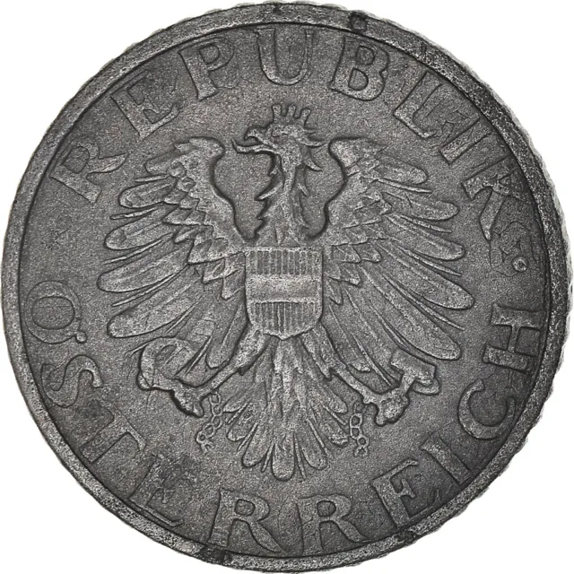 [#889865] Coin, Austria, 5 Groschen, 1950, EF, Zinc, KM:2875
