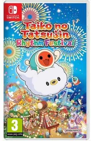 Nintendo SWITCH Spiel Taiko no Tatsujin Rhythm Festival NEU NEW 55