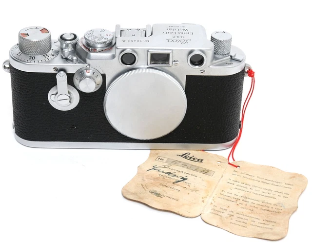 Leica IIIF dummy w. original Leica sticker