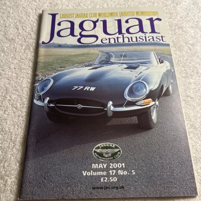 Jaguar Enthusiast Magazine May 2001