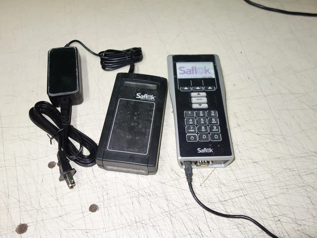 Buy - Saflok Programmer Part# 71900 and 71902 (base) in excellent condition Buy - Saflok Programmer Part# 71900 and 71902 (base) in excellent condition