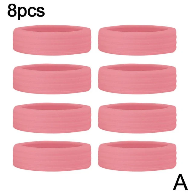 Pink Luggage Caster Shoes Wheel Luggage Color Luggage Wheel Protection Cover I1J