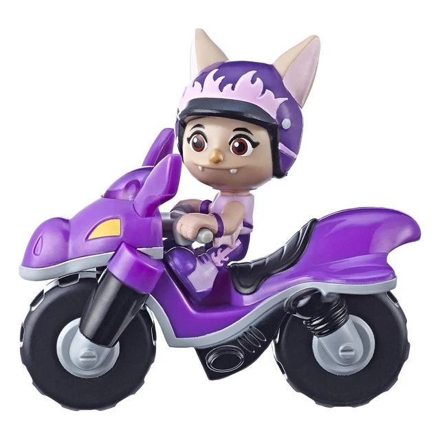 BETTY BAT ARTICULÉ avec son Moto Tout-Terrain Top Wing Playskool Hasbro ...