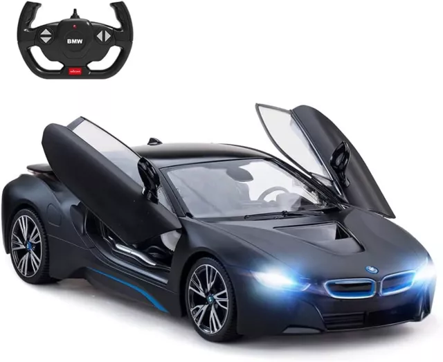 RASTAR BMW i8 Model Car, 1:14 Remote Control Open Doors by...