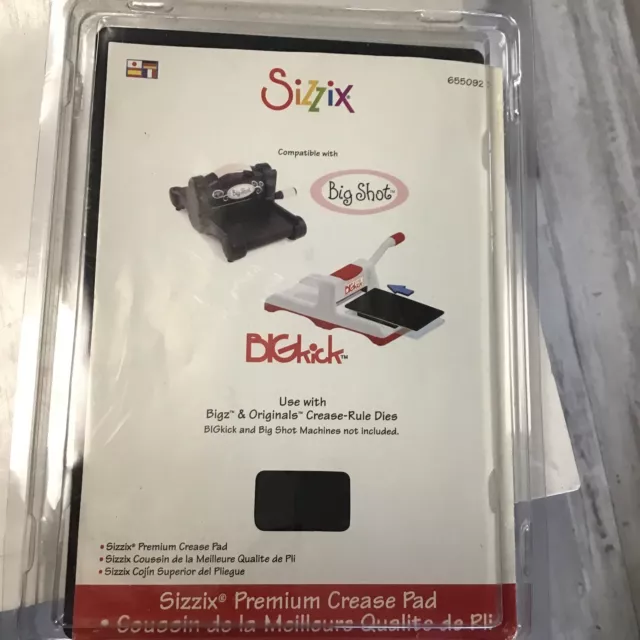 Sizzix Premium Crease Pad Red 655092 For Use with BIGKick and Big Shot Machines