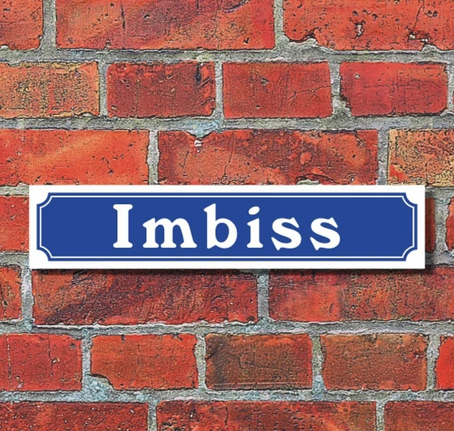 Schild Im Straßenschild-Design – Strafbank 52x11 Cm, 3 Mm Alu-Verbund