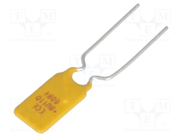 Sécurité: Ptc Polymère Ø0 , 51x7, 6mm BU110 Tht-Polymersicherungen 1,1A