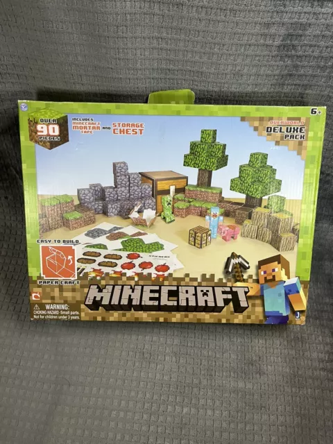 Minecraft Overworld Deluxe Set Papercraft for Sale in Las Vegas