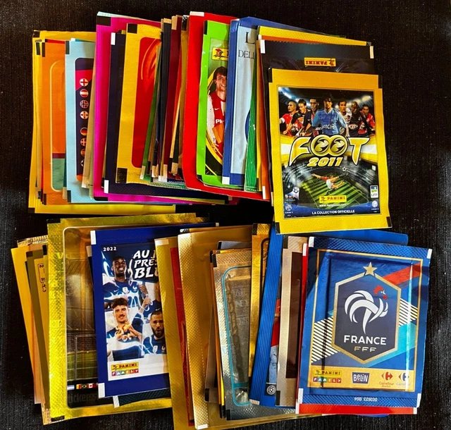 LOT DE 10 POCHETTES MERLIN COLLECTION CALCIO 1993 - NEUF SCELLÉ - FOOTBALL ITALIEN