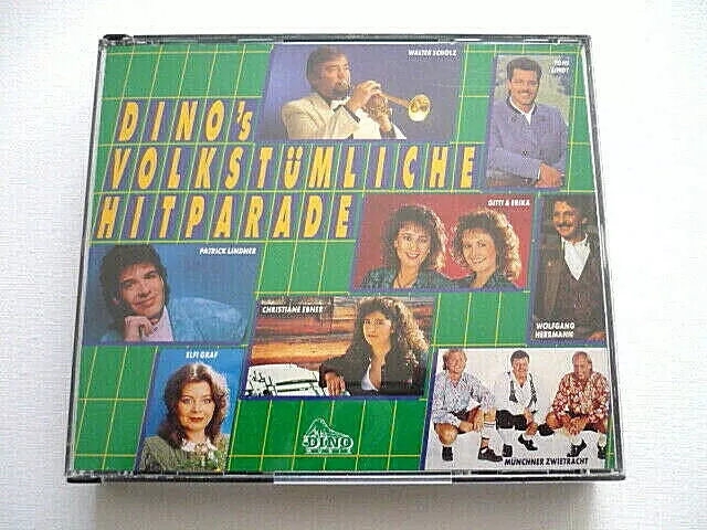 2 CD--Dino's Volkstümliche Hitparade 1992 wie NEU