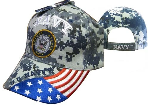 Paire de chapeaux USA American Eagle vintage brodés de