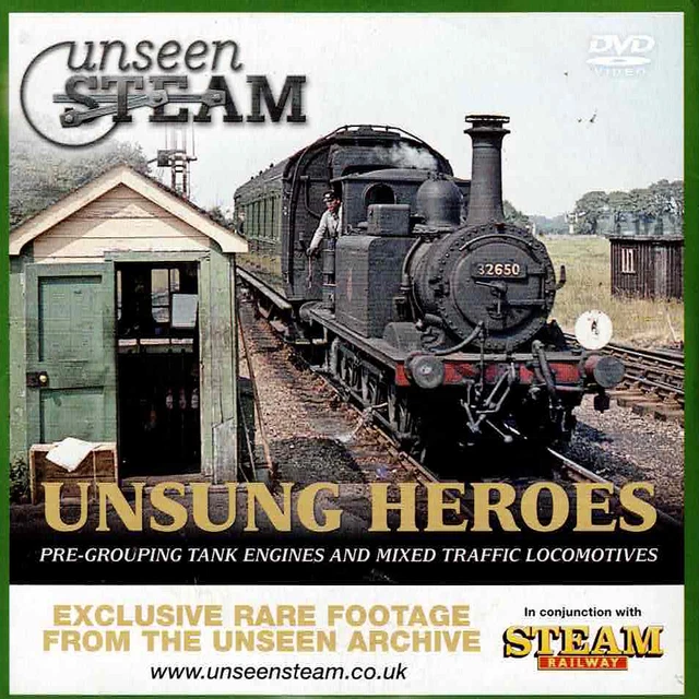 UNSEEN STEAM Unsung Heroes 2 (Railways) DVD £1.65 PicClick UK