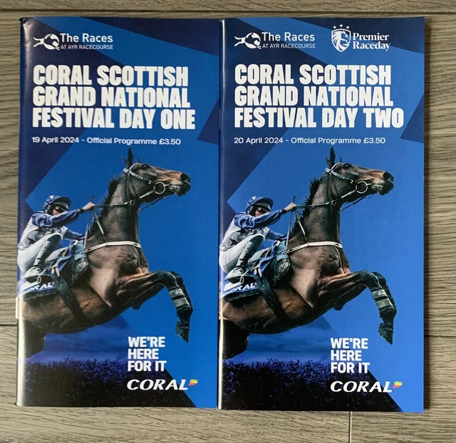 SCOTTISH GRAND NATIONAL 2024 Official Programme/Racecard £7.00