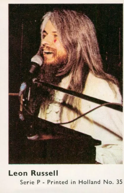 Leon Russell, Dandy Gum Pop Stars Serie P 1977 #35