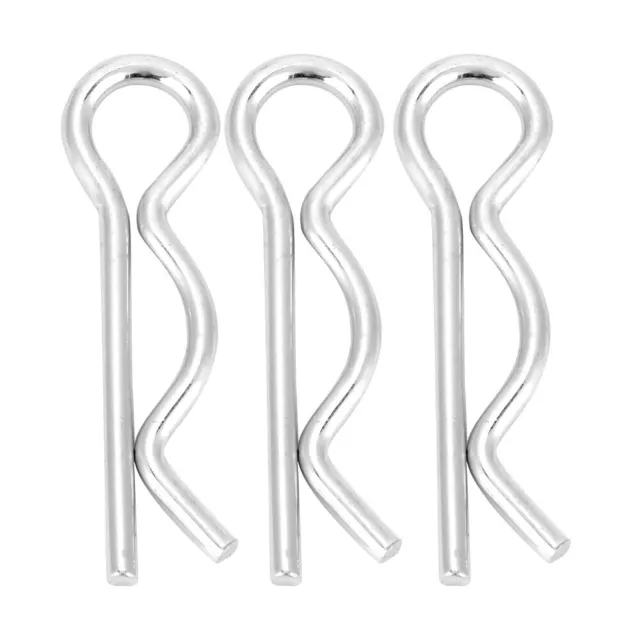 (2.5*45mm10pcs)R Retaining Clips Mechanical Hitch Hair Spring Cotter Pins Zinc