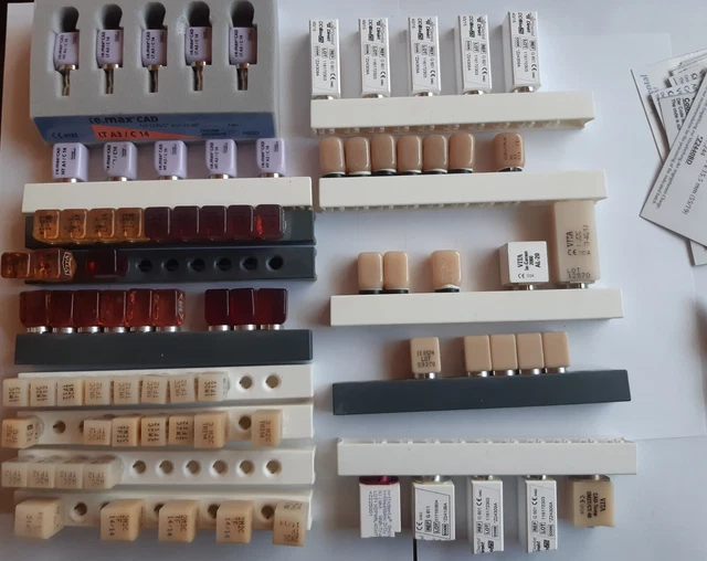 75X SIRONA CEREC Blocs Vita Blöcke CAD/CAM Dental MCXL Prime milling ...
