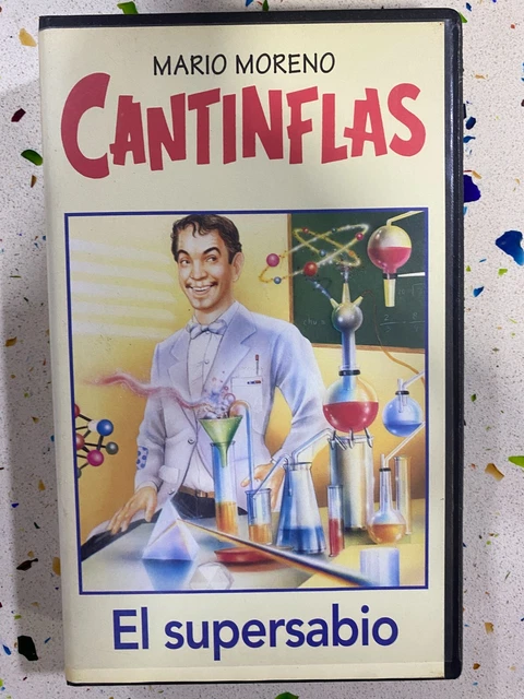 EL SUPERSABIO FILM VHS Mario Moreno Cantinflas Columbia Pictures EUR