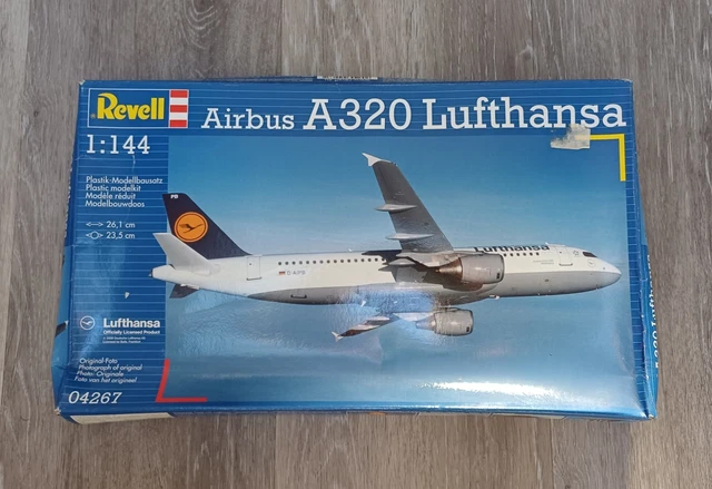 REVELL - AIRBUS A320 Lufthansa - 1/144 Model Kit (04267) *Read ...