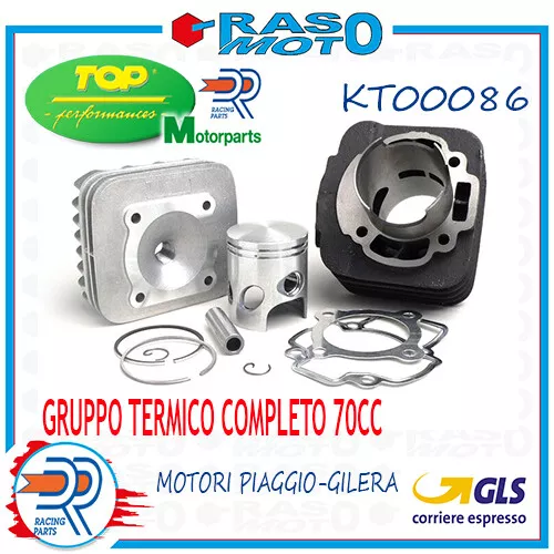 KT00086 Gruppo Termico DR Evo 70 D.48 Piaggio Zip Fast Rider Rst 50 2T 1996