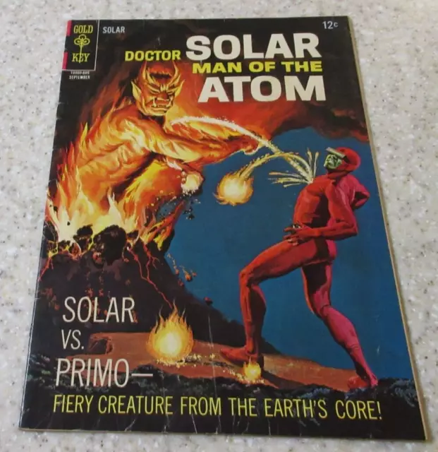 Doctor Solar Man of the Atom 17, (FN+ 6.5)  1966 Gold Key! 30% off Guide!