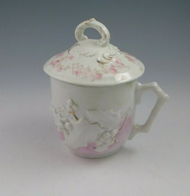 Raised Pattern Mug With Cover - Made In Germany
