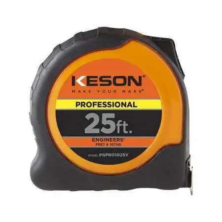 Keson Pgpro1025v Engineers Tape Measure