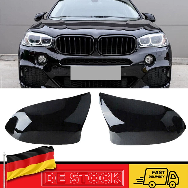Spiegelkappen Schwarz Glanz Für BMW X3 X4 X5 X6 - Austausch Set Für F25 F26 F15 F16