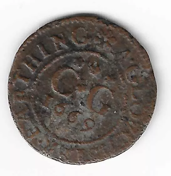 1669 17th Century Token Gloucester Town Farthing 1/4d British Coin