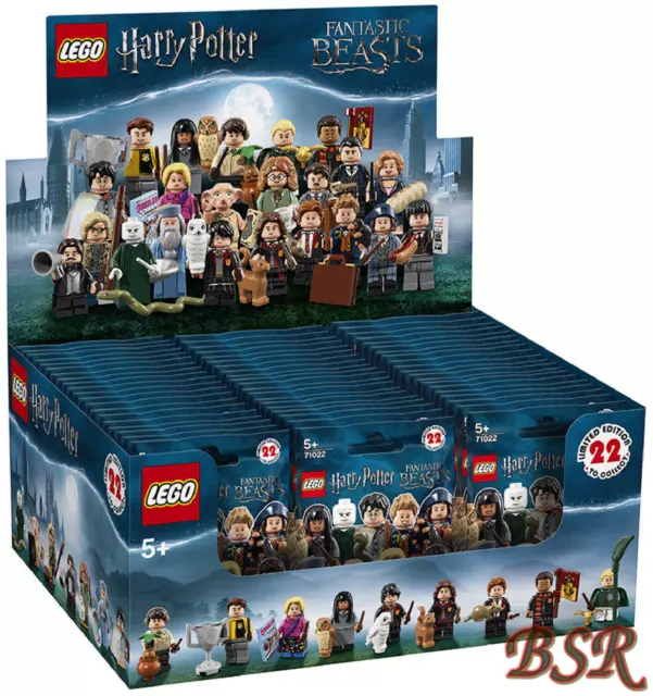 71022 LEGO® komplettes Display versiegelt 60 Tüten Harry Potter Phant. Tierwesen