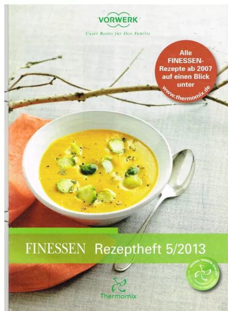 THERMOMIX VORWERK: FINESSEN Rezeptheft + Magazin 5/2013 EUR 2,50 ...