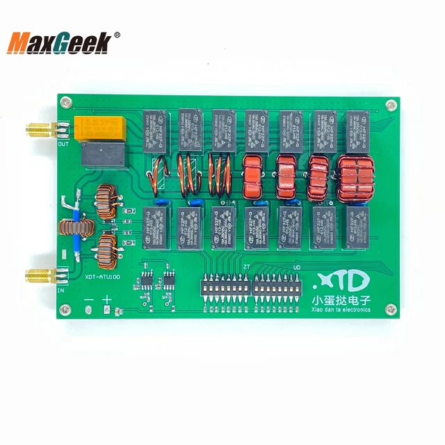1.8MHZ-50MHZ 200W MANUAL Antenna Tuner Assembled XDT-ATU N1 (XDT-ATU100 ...