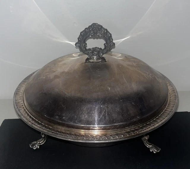 + F B ROGERS SILVER CO #1883 Vintage Serving Dish