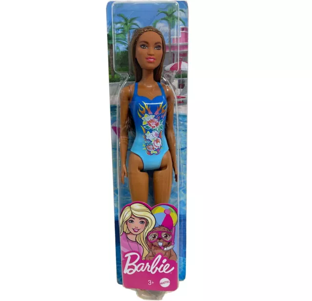 Mattel Barbie Beach Spielpuppe Strand-Puppe Strandpuppe Modepuppe Barbiepuppe