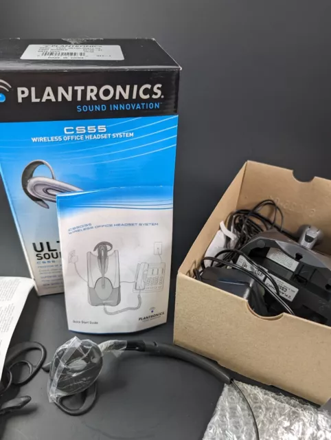 Plantronics CS55 Wireless Office Headset System