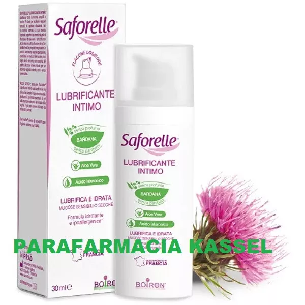 Boiron Saforelle LUBRIFICANTE  INTIMO Bardana Francia