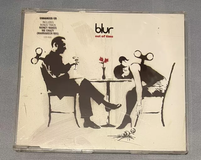 Blur - Out of Time  Enhanced CD Britpop Banksy sleeve