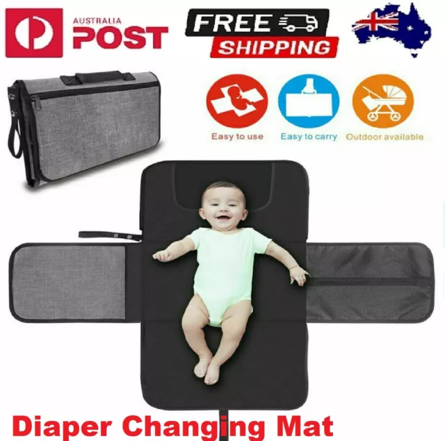 NEW Foldable Diaper Changing Mat New borns Travel Baby Kids Children Waterproof