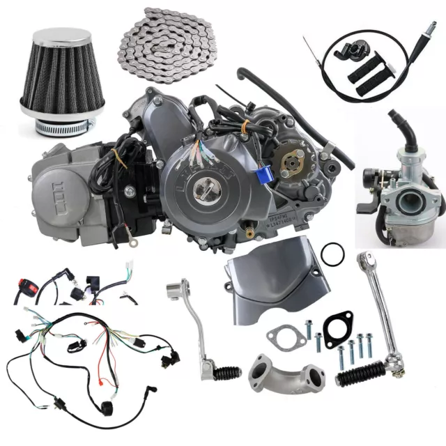 Lifan 125cc Semi Auto Engine Motor 4-Up PitPRO Dirt Bike Atomik 140cc 150cc160cc