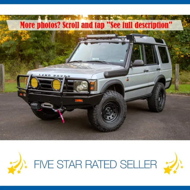 2004 Land Rover Discovery Overland Rack Lift Winch ARB Bumper Snorkel