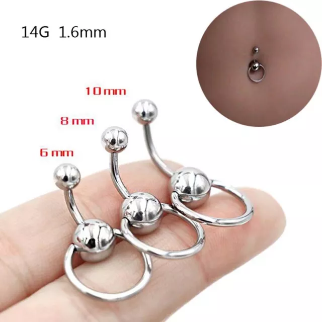 1PC Surgical Steel Navel Piercing Sexy Belly Piercing Ombligo Belly Button Rings