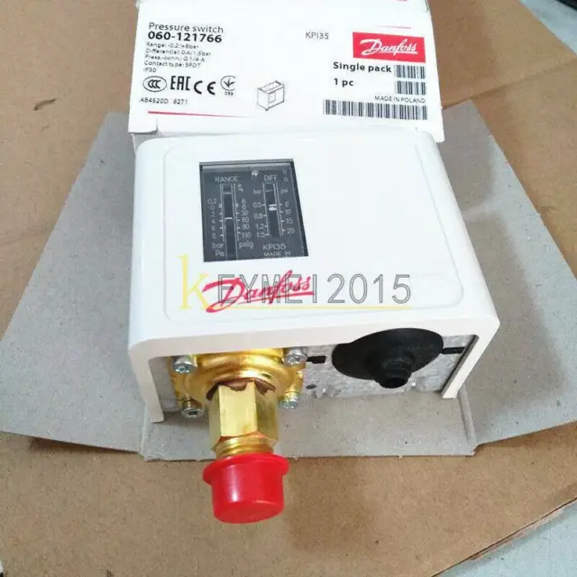 ONE New Danfoss KPI35 060-121766 Pressure Switch